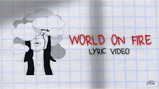 RIELL  World On Fire Lyric Video [upl. by Krug455]