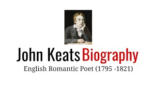 John Keats Biography in Hindi Works and achievements [upl. by Nnyled]