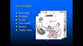 Syncope and presyncope as symptoms of cardiovascular system disease [upl. by Llevaj]