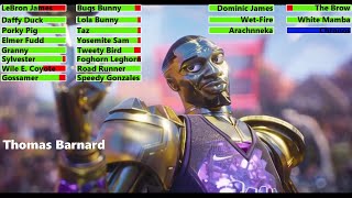 Space Jam A New Legacy 2021 Final Game with healthbars 23 [upl. by Ddart]