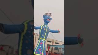 Safidon Shahar mein bhi dashara dekhne ke liye umadi bheed shorts video trending Dussehra Ravan [upl. by Aniale177]