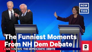 Here Are the Funniest Moments From New Hampshire Democratic Debate  NowThis [upl. by Seiter114]