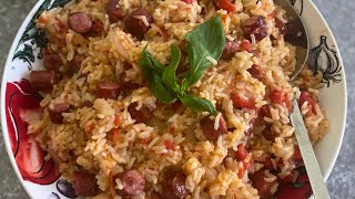 Chorizo Rice amp Veggies [upl. by Cairistiona]