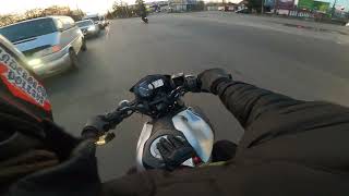 Full Throttle Fun on Yamaha Mt 03 Ride Highlights Ямаха мт 03 полный газ в городе yamaxa [upl. by Rammaj]