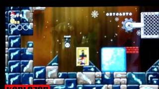 New Mario Bros Wii 2  The Next levels Glitch [upl. by Werbel]