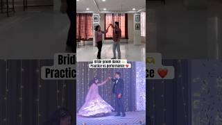 Bride groom dance bridegroomdance coupledance easydance sangeetchoreo weddingdance dancevideo [upl. by Eanal901]