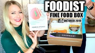 NEU im TEST Foodist Fine Food Box 2019  UNBOXING VERKOSTUNG amp VERLOSUNG [upl. by Vigor]