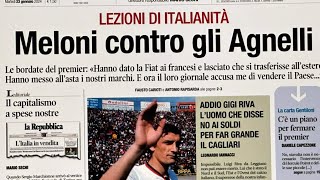 Rassegna stampa 23 GENNAIO 2024 Quotidiani nazionali italiani Prime pagine dei giornali di oggi [upl. by Sayre]