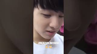 Jungkook 🥰 of birthday 🎂🎂 shorts youtubeshorts btsarmy viralshorts [upl. by Ardnaiek]