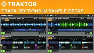 Traktor Pro 2 Tutorial How to Place Tracks in Sample Decks [upl. by Notaek]