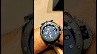 panerai Panerai Submersible Quarantaquattro carbotech blu abisso reference PAM01232 watch shorts [upl. by Arvo]