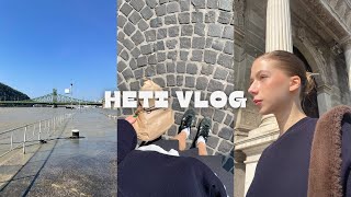 HETI VLOG  őszi napok meal prep egyetem Estee Lauder esemény gondolatok az influenszerségről [upl. by Inek521]