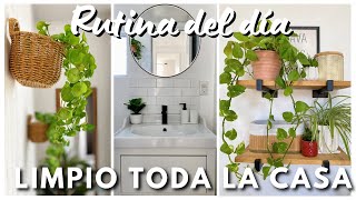 ✅LIMPIEZA GENERAL DE TODA MI CASA  Hogar fresco y bonito con Orden limpieza y algunos cambios Deco [upl. by Alikam]