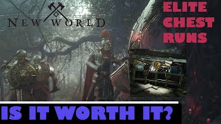 Are Elite Chest Runs Worth Your Time New World ECR [upl. by Duff]