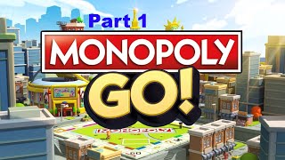 MONOPOLY GO playthrough  Part 1  Boards 12 complete [upl. by Kersten]