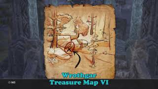 ESO Wrothgar Treasure Map VI Location The Elder Scrolls Online Treasure map 6 [upl. by Siddon]