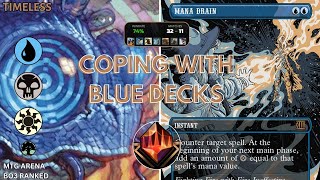 CRUSHING COUNTERSPELLS in MYTHIC  Esper Tempo  MTG Arena Timeless Bo3 Ranked [upl. by Tomlinson]