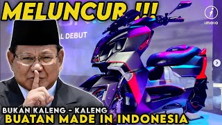 JEPANG PAN4S DING1N‼😱 Akhirnya Motor Listrik KEREN BUATAN INDONESIA Terwujud SIAP DIPASARKAN [upl. by Hermon]