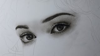 Stop Drawing Eye And Eyebrows WRONG Learn The Hyper Realistic Way [upl. by Tanberg]