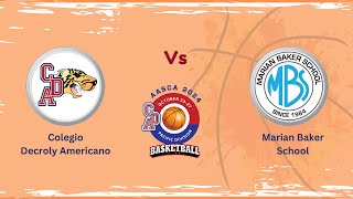 GIRLS  Colegio Decroly Americano Vs Marian Baker School [upl. by Blaise361]