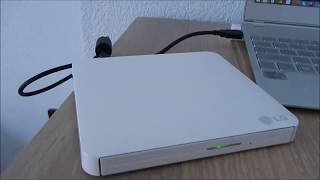 How to Install LG Slim Portable DVD Writer [upl. by Meisel829]