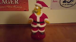 Dancing Christmas Homer Simpson [upl. by Karlotte250]