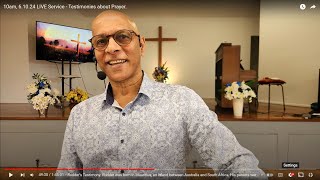 10am 61024 LIVE Service with Pastor Jesse Padayachee [upl. by Nedac]