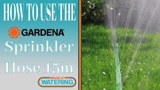 Gardena Sprinkler Hose 15m  199820 [upl. by Eltotsira]