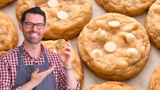 Amazing White Chocolate Chip Cookies  Preppy Kitchen [upl. by Jervis784]