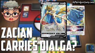 Why You Need Zacian V in Your Dialga VSTAR Deck [upl. by Cantlon]