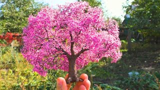 Making a miniature tree  how to create [upl. by Assena]