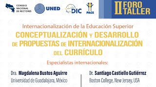 II Foro de Internacionalización de la Educación Superior  Día 1  5 de agosto 2024 [upl. by Feinleib778]