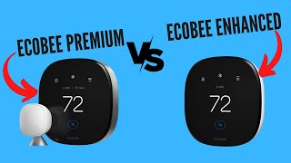 Ecobee Smart Thermostat Premium vs Ecobee Smart Thermostat Enhanced [upl. by Eekcaj]