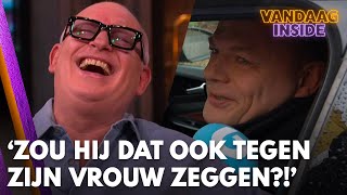 René lacht om interview Omtzigt Zou hij dat ook thuis tegen zijn vrouw zeggenquot  VANDAAG INSIDE [upl. by Auburn]