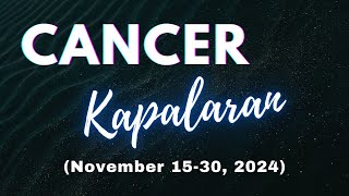 Cancer Bagong Opportunity or New Chance in Career amp in Love Ngayong MidNovember 2024 Kapalaran [upl. by Merp]