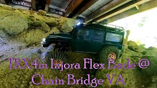 Chain Bridge East Rock Crawl Injora Flex Blades [upl. by Akemad702]