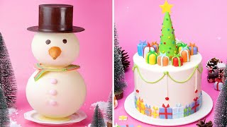 🎄☃️ Super amp Amazing Cake Recipe for Christmas 🎅🏻 Yummy Holiday Cakes Cupcakes and More [upl. by Giarg499]