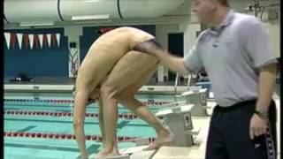 Michael Phelps dives and swims butterfly [upl. by Ataner741]