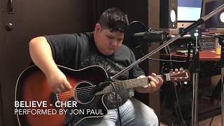 Cher  Believe Acoustic Cover [upl. by Hteazile]