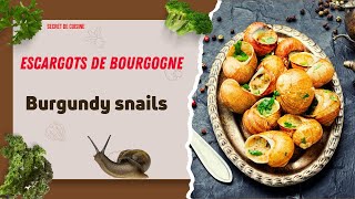 Escargots de Bourgogne  belle grosseur  Burgundy snails [upl. by Siesser]