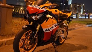 Honda CBR1000RR Fireblade Repsol 2013 GoPro Hero 3 Black Edition [upl. by Doralynne685]