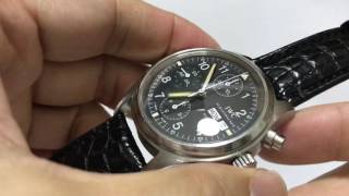 絶對經典IWC PILOT CHRONOGRAPH REF3706 [upl. by Mill]