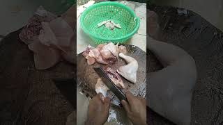 Chicken thighs Chicken cutting skills Chicken Tutorial Shorts [upl. by Ahselrac]