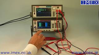 Tutorial Creating a battery model with the 2450 SMU for use with the 2281S PSU [upl. by Ecnarf]