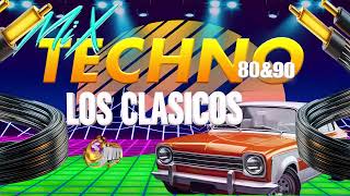 MIX TECHNO DE LOS 80 Y 90 CLÁSICOS DE ORO DJ JIM OFICIAL [upl. by Hedveh]