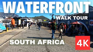 CAPE TOWN 4K WALK WATERFRONT [upl. by Starlene]