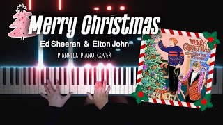 Ed Sheeran amp Elton John  Merry Christmas  Piano Cover by Pianella Piano [upl. by Schnorr955]