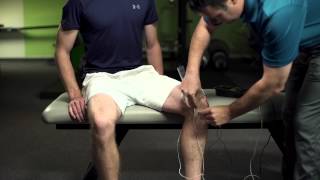 Marc Pro Knee Placement for Tennis [upl. by Eanar476]