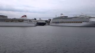 Norway Stavanger Lysefjord ferry Pulpit Rock Sailing back to Port compilation [upl. by Enileda881]