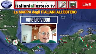 COSTA RICA con Virgilio Vidor  la MAPPA degli ITALIANI ALLESTERO [upl. by Kaleena]